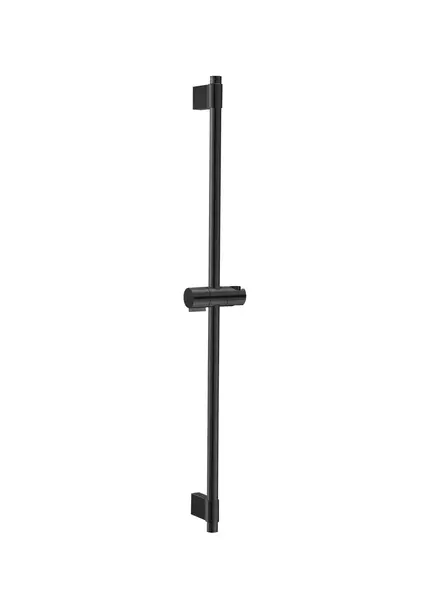 Bara dus Roca Sensum A5B0405NM0, aparenta, universala, 800 mm, mat, Negru titan
