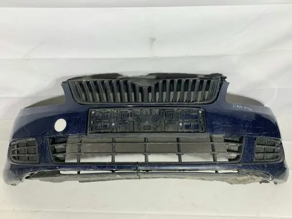 Bara fata completa (cu defect) culoare albastra - lf5a Skoda Fabia 2 facelift (2010-2014)
