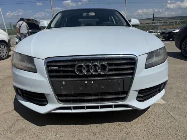 Bara fata completa culoare alba Audi A4 (2007-2011) [8K2, B8]