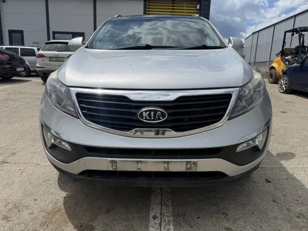 Bara fata completa culoare argintie Kia Sportage (2010-2015)
