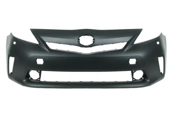 Bara (fata, cu gauri pentru lampa de ceata, cu gauri pentru lumini de zi, cu orificii pentru spalarea farurilor, grunduit, certificat CAPA) potrivit TOYOTA PRIUS + ZVW40 10.11-05.16