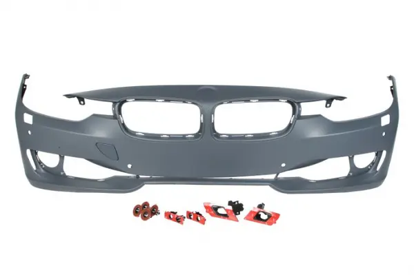 Bara fata cu locas proiector cu locas spalator de faruri, cu locas senzori parcare, gauri senzori parcare 4, cu gaura pentur camera BMW Seria 3 F30 2012-2018