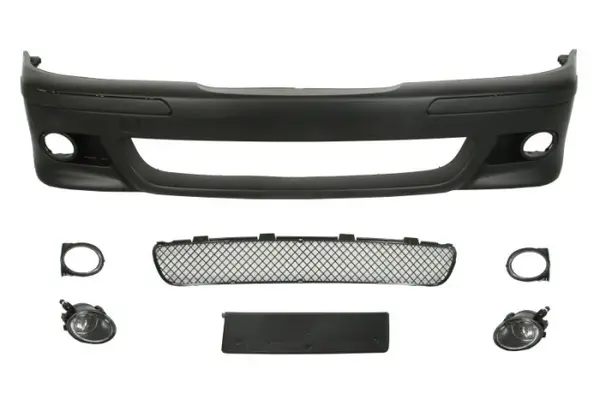 Bara fata model pachet M, complet, cu locas proiector cu locas senzori parcare, grunduit potrivit BMW Seria 5 E39 2000-2003