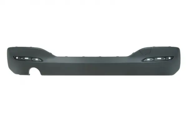 Bara inferior spate, M-TECHNIC, negru, cu un decupaj pentru teava de evacuare: stanga: 1 potrivit BMW 1 F20, F21 03.15-06.19