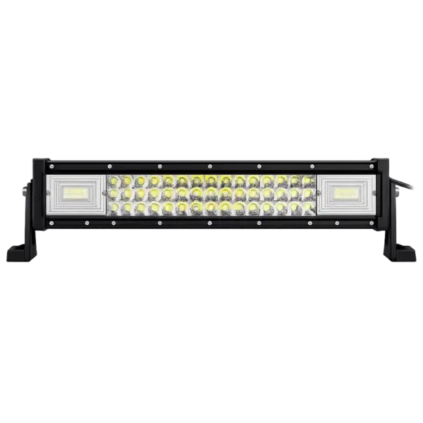 Bară LED dreaptă-trei r&acirc;nduri de LED-uri,design stil Hummer 14 inch 162W