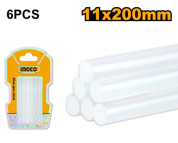 Bara Silicon Pistol Lipit Set 6Buc INGCO AKTGS2061