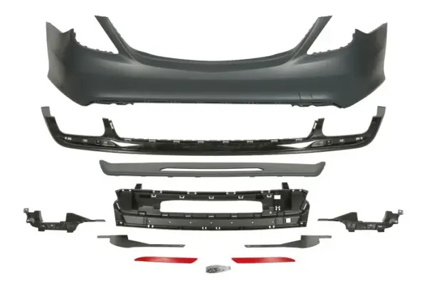 Bara (Spate, AMG, cu intarire; cu paranteze de montaj; cu valabilitate, grunduit) potrivit MERCEDES S (W222, V222, X222) 05.13-04.17