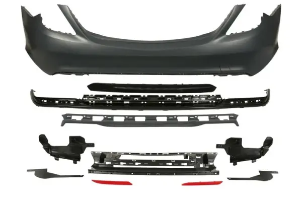 Bara Spate, AMG STYLING, cu intarire; cu paranteze de montaj; cu valabilitate, grund potrivit MERCEDES S W222, V222, X222 05.13-04.17