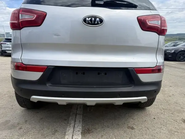 Bara spate completa cu senzori de parcare culoare argintie Kia Sportage (2010-2015)