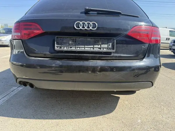 Bara spate completa cu senzori de parcare (prindere rupta) culoare negru - lz9y Audi A4 (2007-2011) [8K2, B8]