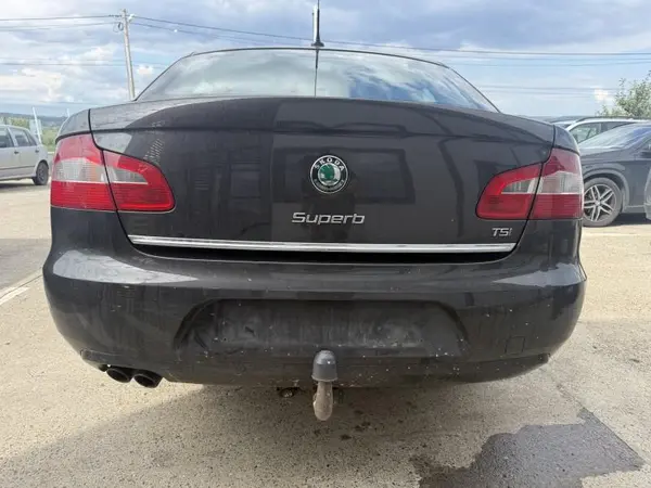 Bara spate completa culoare mocca brown metallic - lf8m Skoda Superb 2 (2008-2013)