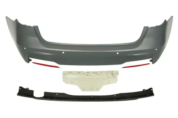 Bara spate model pachet M, complet, cu locas senzori parcare, grunduit potrivit BMW Seria 3 F30, F80, 3 F31 2011-2019