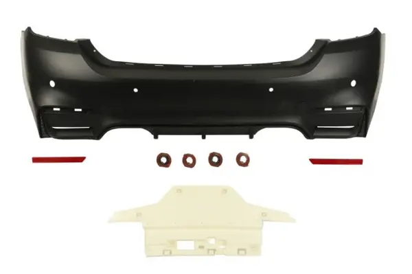 Bara spate model pachet M, complet, cu locas senzori parcare, grunduit potrivit BMW 4 GRAN COUPE F36 2014-2017