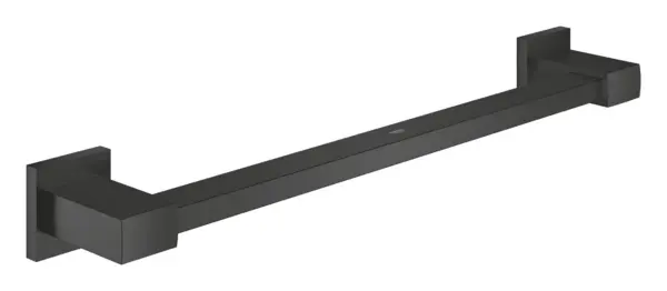 Bara sustinere Grohe Start Cube, 504mm, montare pe perete, fixare ascunsa, negru