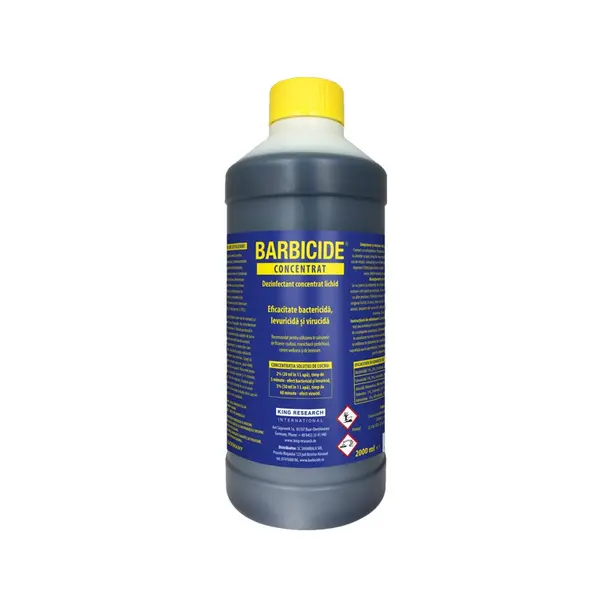 Barbicide Dezinfectant concentrat 2000 ml pentru instrumentar - Everin