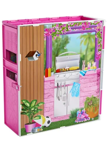 Barbie Getaway Doll House & Doll (hrj77)