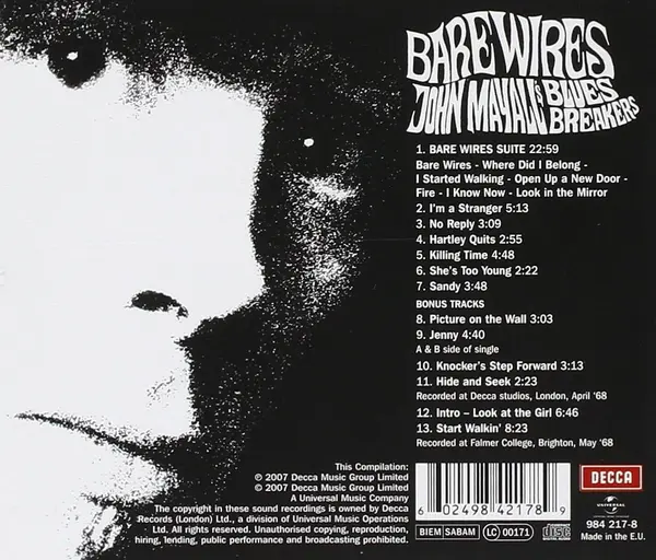 Bare Wires | John Mayall's Bluesbreakers