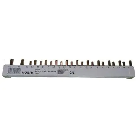 Bareta de conexiuni (busbar) 3P+n, 12 module, 63A, tip furca Noark BBUE 4L 10 M12 NLLL+8xNLPN