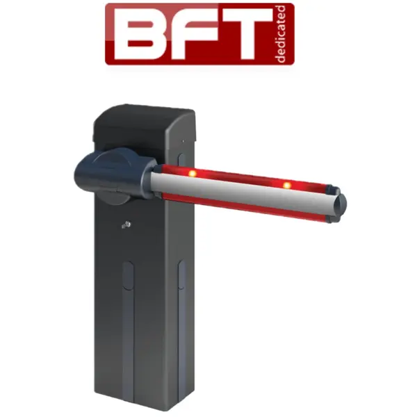 Bariera auto 6m, trafic semi-intensiv, BFT GIOTTO 60U BT 6M, deschidere 5 secunde