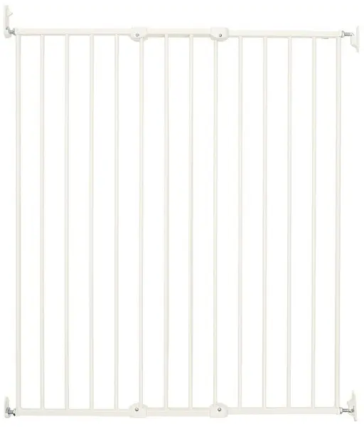 Barieră BabyDan - Pet Gate Streamline, 104 cm, albă