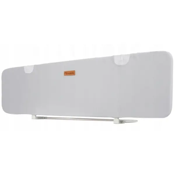 Bariera de protectie pat Nukido, 150x44x41 cm, gri KID620370, la doar 290,00 lei