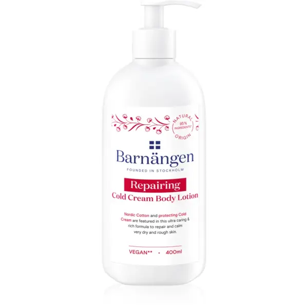 Barnängen Repairing lapte de corp pentru pielea uscata sau foarte uscata 400 ml