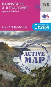 Barnstaple & Ilfracombe, Lynton & Bideford. February 2016 ed, Sheet Map/Ordnance Survey