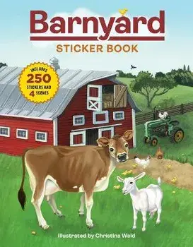 Barnyard Sticker Book, Paperback/Illustrated by Christina Wald