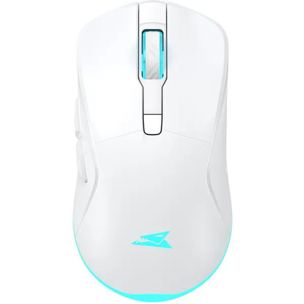 BARRACUDA Mouse Gaming Wireless Baracuda TURTLE BGM-122, 3200 DPI, Alb