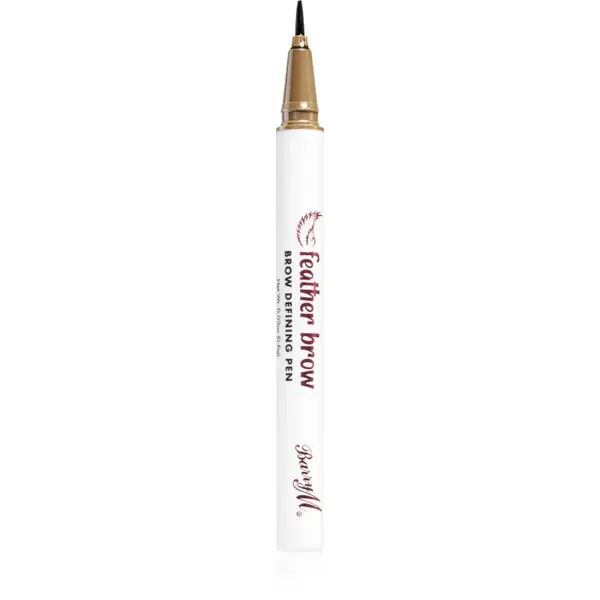 Barry M Feather Brow Defining Pen creion pentru sprancene culoare Light 1,2 g