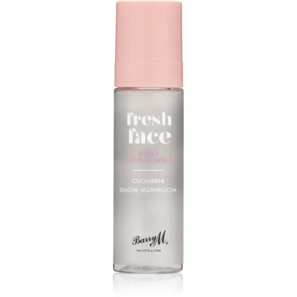 Barry M Fresh Face spray pentru fixare Cucumber & Snow Mushroom 70 ml