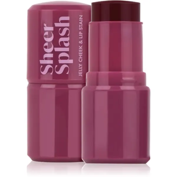 Barry M Sheer Splash fard multifuncțional, pentru buze și obraz culoare Pomegranate Pour 5.8 g