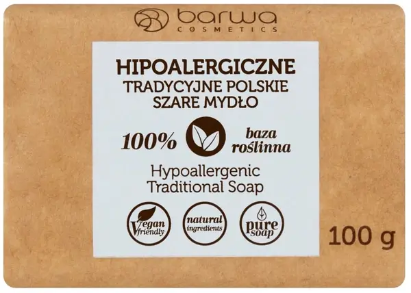 Barwa Hypoallergenic Săpun natural hipoalergenic pentru piele sensibilă, 100 g