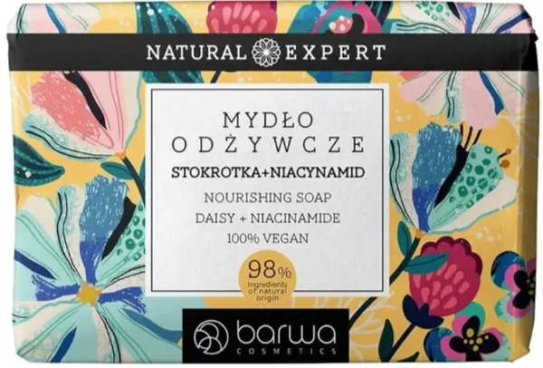 Barwa Natural Expert Sapun natural hranitor cu margarete si niacinamida, 100 g