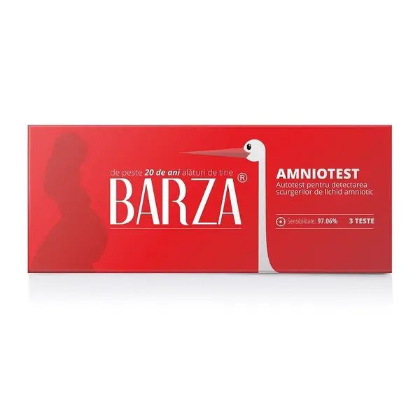 Barza Teste Aminotest pentru detectarea scurgerilor de lichid amniotic 3 teste