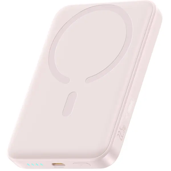 BASEUS Acumulator extern Baseus EnerFill FM11 Magnetic 10.000 mAh, 22.5W, Roz