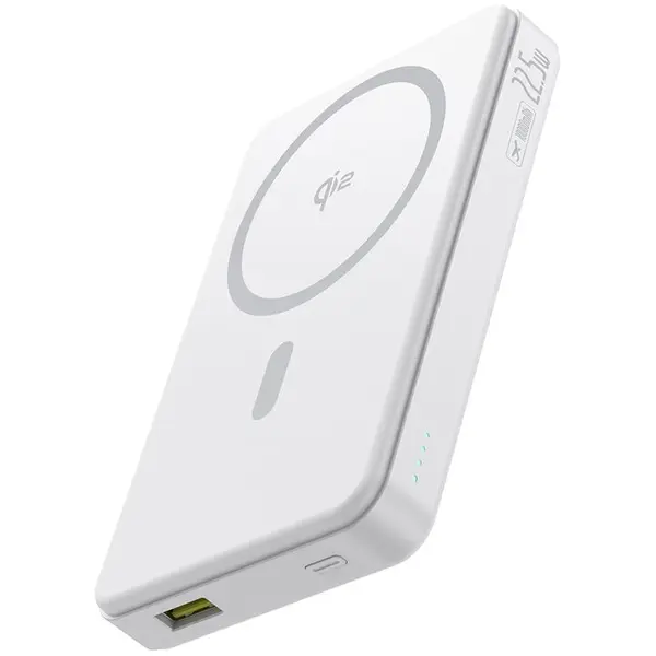 BASEUS Acumulator Portbail Baseus Airpow 2 Qi2 Magnetic 10.000 mAh, 22.5W, Alb
