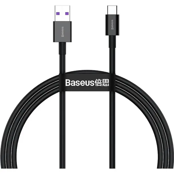 BASEUS Baseus Superior Series USB do USB-C, 66W, 1m (czarny)
