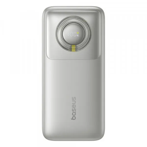 BASEUS Baterie Externa Baseus Free2Pull, 20000mAh, 65W, PD, 2 x USB-C, Gri P10073700843-00
