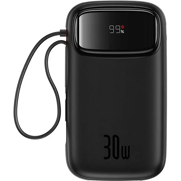 BASEUS Baterie externa Powerbank Baseus QPow 2 20000mAh 30W 2xUSB-C (black)