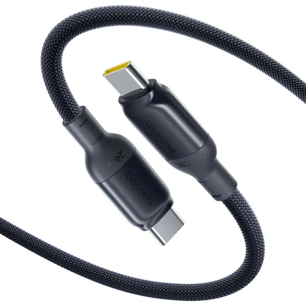 BASEUS Cablu Baseus Picogo Fast Charging 240W, USB-C la USB-C, 1m, Negru