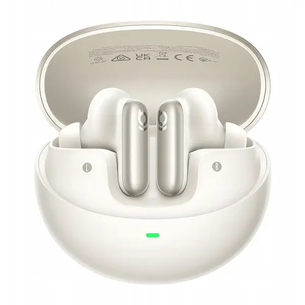 BASEUS Casti True Wireless Baseus Inspire XP1 ANC Sound by Bose, Dolby Audio, Autonomie 45 de ore, Bluetooth 6.1 Alb