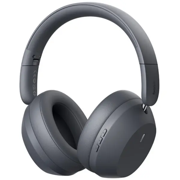 BASEUS Casti Wireless Baseus Bass 35 Max, 3D Surround, Bluetooth 5.3 Gri
