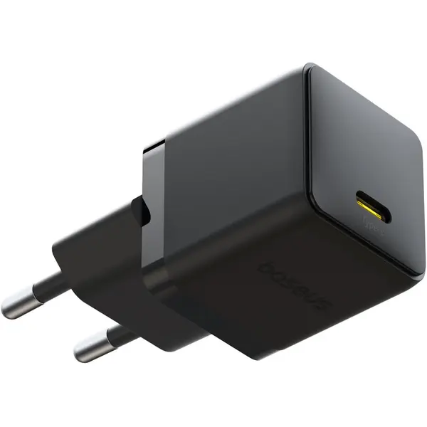 BASEUS Incarcator de retea Baseus Palm 20W, 3A, 1x USB-C, Negru