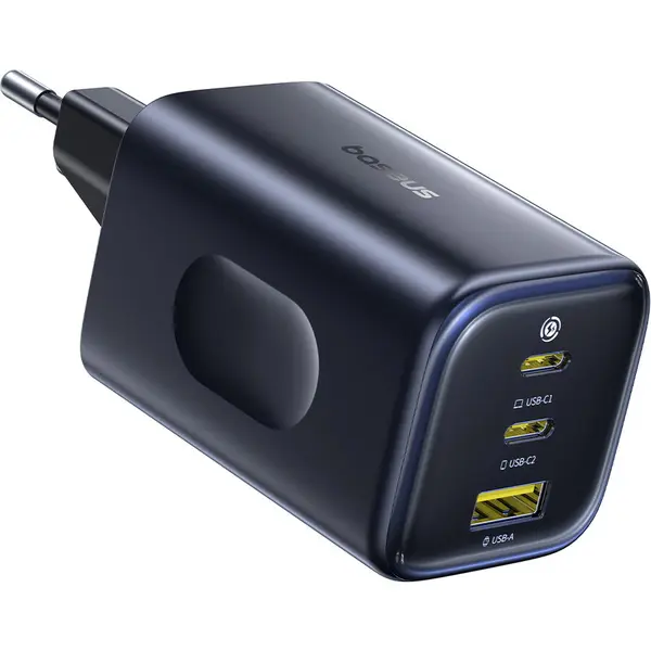 BASEUS Incarcator de retea Baseus PicoGo AE11 100W, 2x USB-C, 1x USB-A, Negru