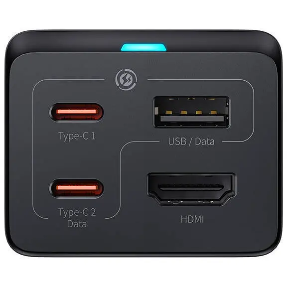 BASEUS Incarcator retea Baseues CCGP110201, Usb-C 67W, negru