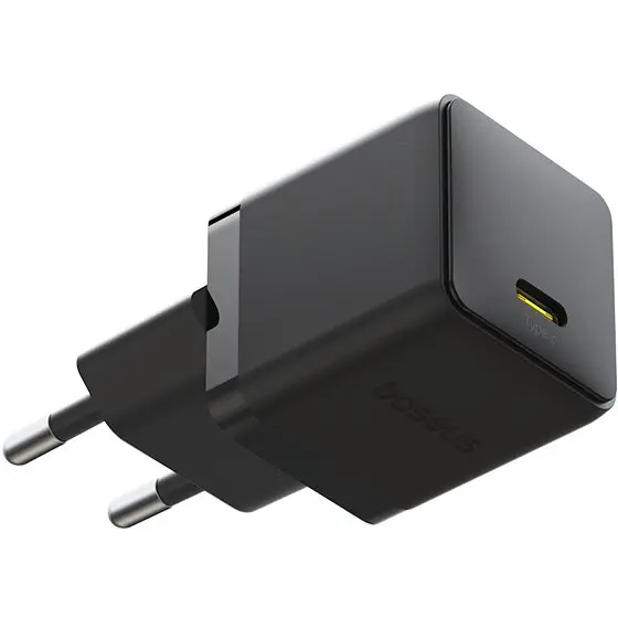 BASEUS Incarcator retea Baseus Palm 30W, 3A, 1xUSB-C, Negru