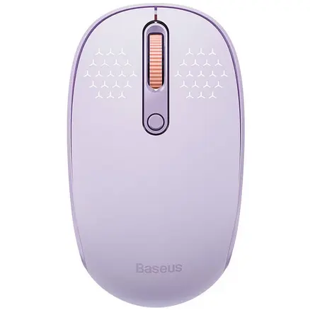 BASEUS MOUSE Baseus, Pt. PC sau NB, wireless 2.4GHz si Bluetooth, Optic, 800-1200-1600 dpi, Butoane-scroll 3-1, Mov, B01055503513-00