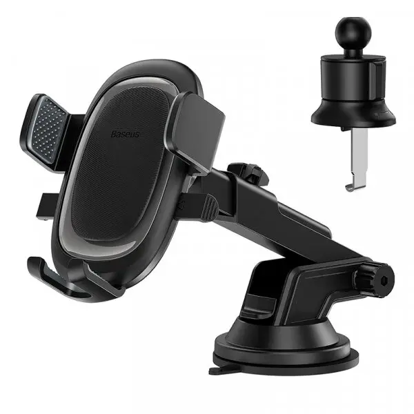 BASEUS Suport Auto Baseus UltraControl Pro Series, 5.4inch - 7.2inch, Negru C40351600113-00