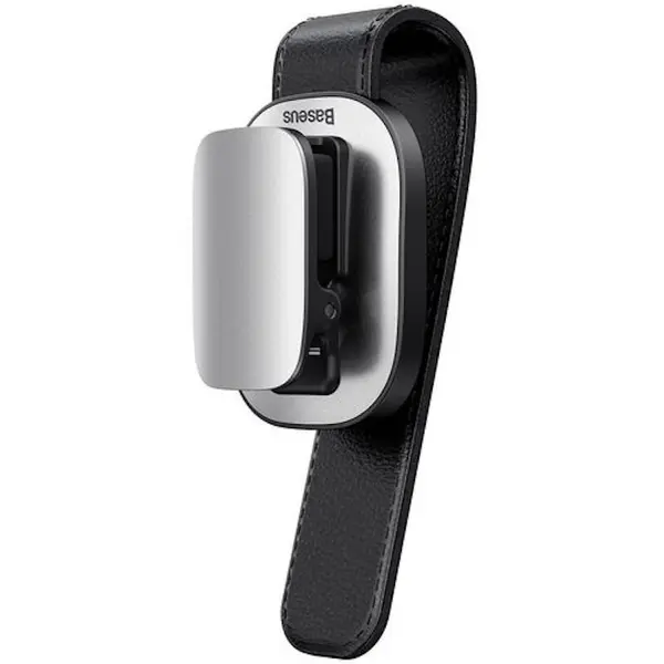 BASEUS Suport auto pentru ochelari Baseus Platinum, cu clema, argintiu
